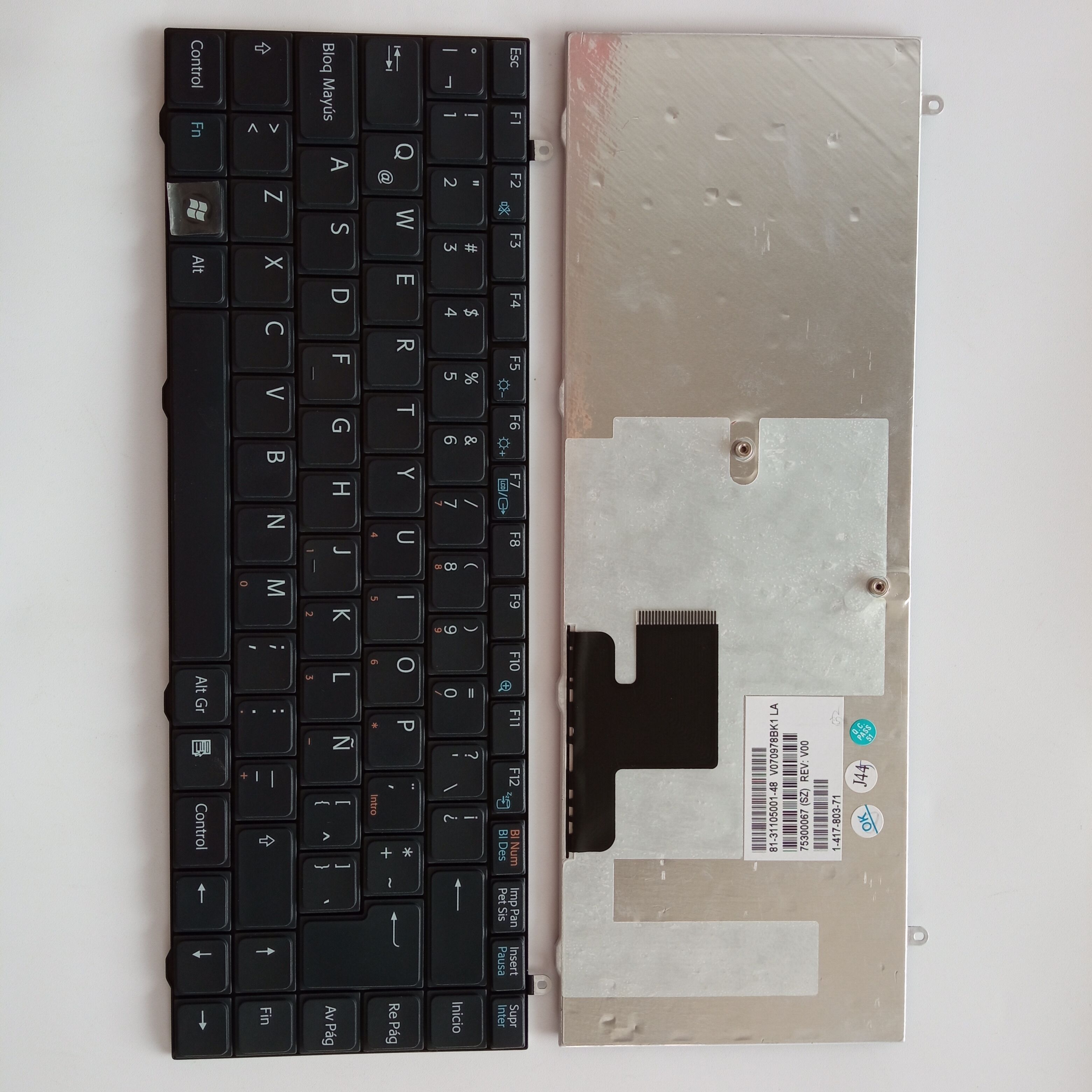 Picture of New Replacement Laptop Keyboard For SONY FZ BLACK LA Layout